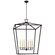 Darlana Six Light Lantern in Aged Iron (268|CHC2172AI)
