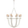 Lancaster Eight Light Chandelier in Gilded Iron (268|CHC1577GIL)
