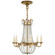 Paris Flea Market Six Light Chandelier in Gilded Iron (268|CHC1407GISG)