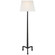 Strie One Light Floor Lamp in Aged Iron (268|CHA9707AIL)