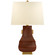 Kang Jug One Light Table Lamp in Autumn Copper with Burnt Gold (268|CHA8694ACOBGPL)