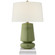 Parisienne One Light Table Lamp in Shellish Kiwi (268|CHA8668SHKL)