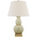 Gourd Form One Light Table Lamp in Tea Stain Crackle (268|CHA8613TSL)