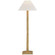 Strie One Light Buffet Lamp in Gild (268|CHA8463GL)