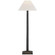 Strie One Light Buffet Lamp in Aged Iron (268|CHA8463AIL)