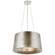Halo Two Light Pendant in Burnished Silver Leaf (268|BBL5089BSL)