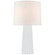 Danube One Light Table Lamp in White Glass (268|BBL3120WGL)