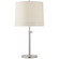 Simple One Light Table Lamp in Soft Silver (268|BBL3023SSL)