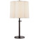 Simple Scallop One Light Table Lamp in Bronze (268|BBL3023BZS)