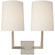 Ojai Two Light Wall Sconce in Polished Nickel (268|BBL2084PNL)