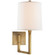 Aspect One Light Wall Sconce in Soft Brass (268|BBL2028SBL)