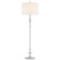 Lotus One Light Floor Lamp in Plaster White (268|BBL1002WHTL)
