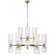 Asalea LED Chandelier in Hand-Rubbed Antique Brass (268|ARN5500HABCG)