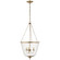 Pondview Three Light Lantern in Hand-Rubbed Antique Brass (268|ARN5200HAB)