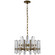 Bonnington 12 Light Chandelier in Hand-Rubbed Antique Brass (268|ARN5124HABCG)