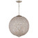 Renwick Four Light Chandelier in Burnished Silver Leaf (268|ARN5101BSLCG)