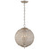 Renwick Four Light Chandelier in Burnished Silver Leaf (268|ARN5100BSLCG)