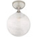 Cristol One Light Flush Mount in Polished Nickel (268|ARN4400PNWG)