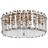 Bonnington Five Light Flush Mount in Hand-Rubbed Antique Brass (268|ARN4126HAB)