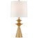 Lakmos One Light Table Lamp in Gild (268|ARN3324GL)