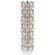 Liscia Three Light Wall Sconce in Burnished Silver Leaf (268|ARN2171BSLCG)