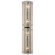 Clayton LED Wall Sconce in Crystal and Polished Nickel (268|ARN2044CGPN)
