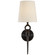 bristol2 One Light Wall Sconce in Aged Iron (268|ARN2022AIL)
