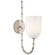 Edgemere One Light Wall Sconce in Burnished Silver Leaf (268|ARN2000BSLWG)