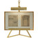 Estelle One Light Display Lamp in Natural Brass (268|AH3500NB)