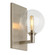 Gambit One Light Wall Sconce in Satin Nickel (182|700WSGMBSCS)