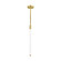 Phobos LED Pendant in Natural Brass (182|700TDPHB21NBLED927)