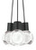 Mina LED Pendant in Black (182|700TDMINAP3CBBLED930)