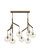 Sedona LED Chandelier in Aged Brass (182|700SDNMPL2CRLED927)