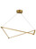 Balto LED Linear Suspension in Satin Gold (182|700LSBLTGLED930277)