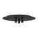 Ponte LED Flush Mount in Nightshade Black (182|700FMPNT16BLED930)