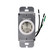 Universal 3 Speed Rotary Wall Control in White (71|ESWC1)