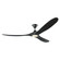 Maverick 70'' Ceiling Fan in Matte Black (71|3MAVR70BKBKD)