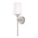 Clark One Light Wall Sconce in Satin Nickel (63|W0355)