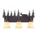 Bryce Three Light Vanity in Burnished Bronze (63|VL55403BBZ)