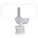 Theta LED Outdoor Motion Sensor Flood Light in White (63|T0612)