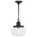 Collins One Light Outdoor Pendant in Matte Black (63|T0547)