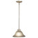 Da Vinci One Light Mini Pendant in Brushed Nickel (63|PD5024BN)