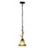 Lodge One Light Mini Pendant in Noachian Stone (63|PD33057NS)