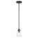 Toledo One Light Mini Pendant in Matte Black (63|P0306)