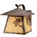 Whitebark One Light Outdoor Wall Mount in Olde World Patina (63|OW50593OA)