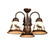 Yellowstone LED Fan Kit or Chandelier in Burnished Bronze (63|LK55616BBZC)