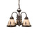 Yosemite LED Fan Kit or Chandelier in Burnished Bronze (63|LK55516BBZC)