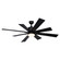 Crawford 60''Ceiling Fan in Black (63|F0109)