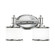 Carlisle Two Light Vanity in Chrome (63|CRVLU002CH)
