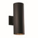 Chiasso Two Light Outdoor Wall Mount in Textured Black (63|COOWB052TB)